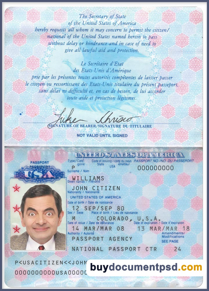 Buy Passport Online For Verification